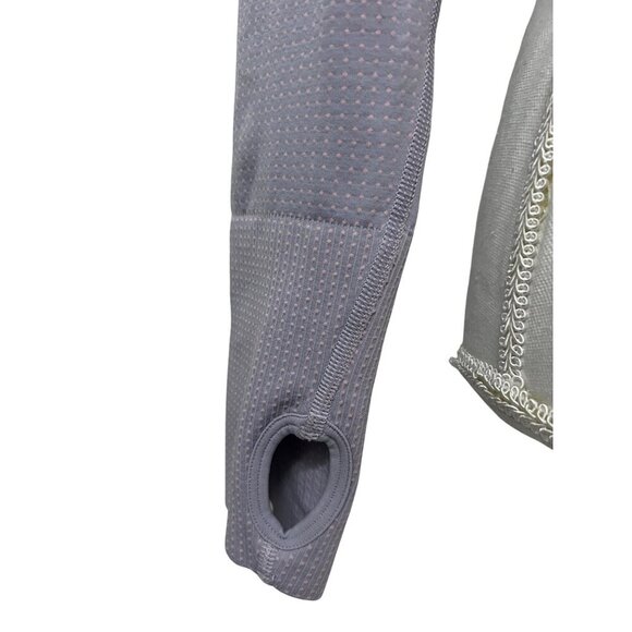 Gymshark Vital Seamless 2.0 Womens Crop Top Shirt XL Light Purple Lilac Stretch - Picture 6 of 8